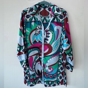 Zara Long Silk Blouse